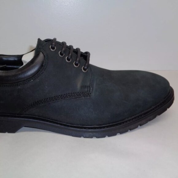 Steve Madden Size 8 JIMINY Black Leather Lace Up Oxford New Mens Shoes main image 4